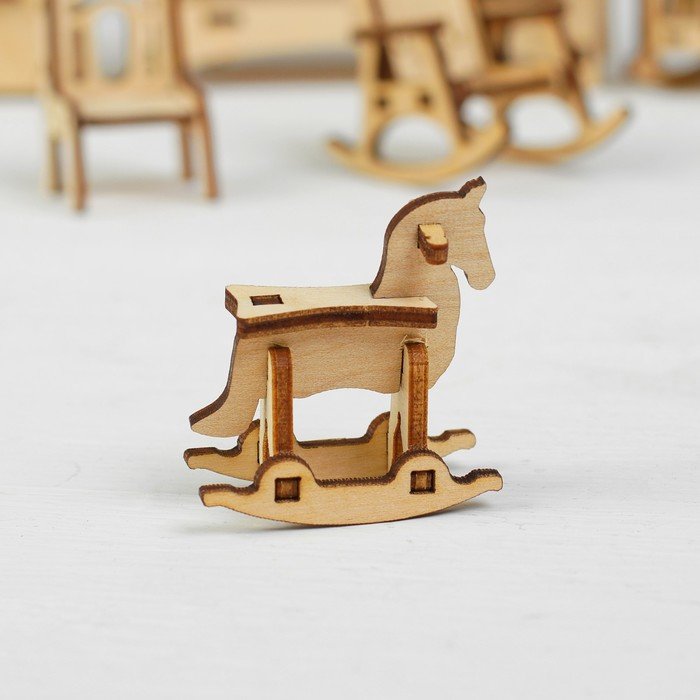 Laser Cut Toy Rocking Horse