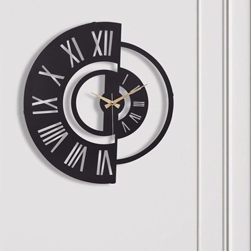 Laser Cut Modern Wall Clock