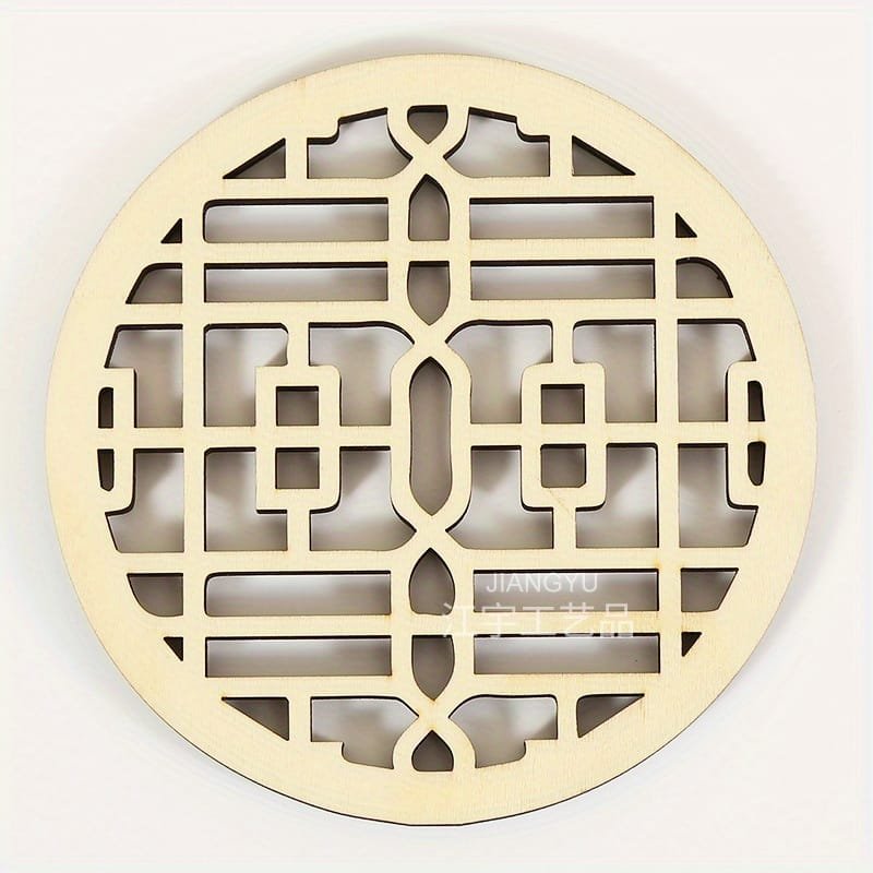 Laser Cut Mid Century Modern Wooden Coasters