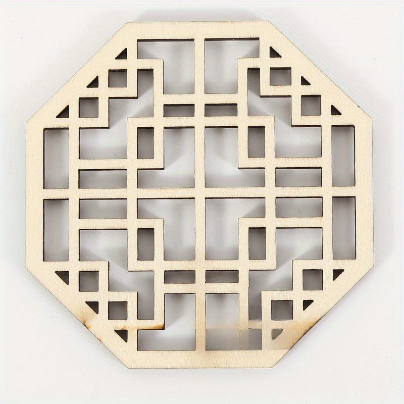 Laser Cut Frank Llyod Wright Coasters Wooden Coaster Table Mat