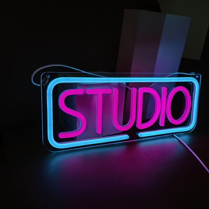 Laser Cut Studio Neon Sign