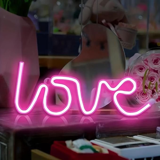Laser Cut Love Neon Sign