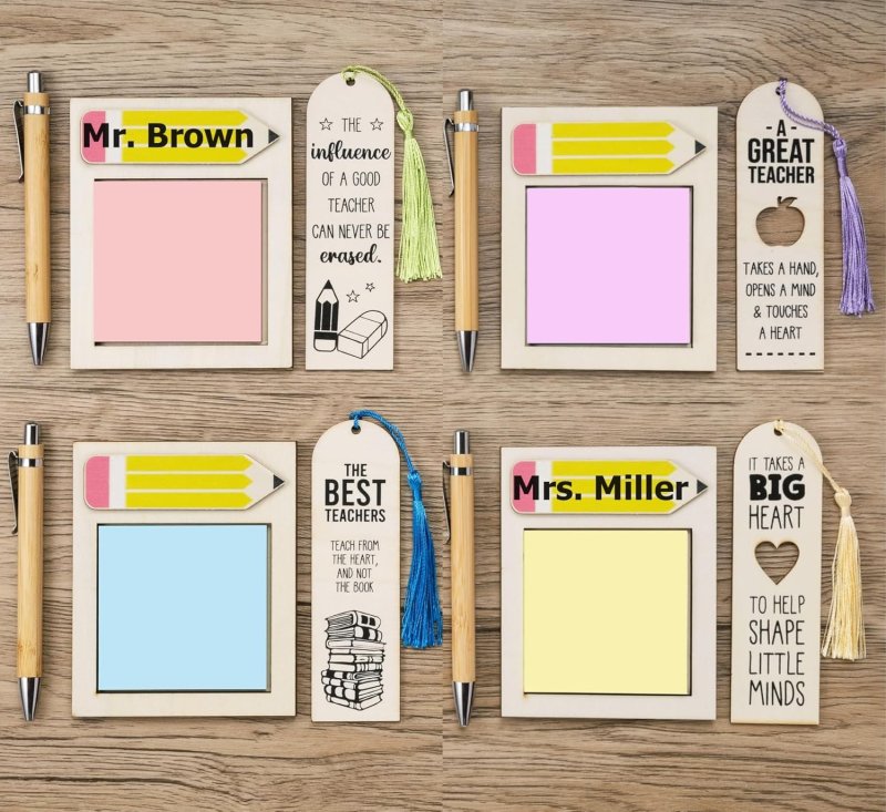 Laser Cut Teacher Appreciation Gifts
