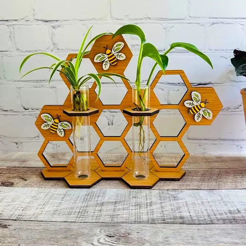 Laser Cut Honeycomb Shaped Propagation Station