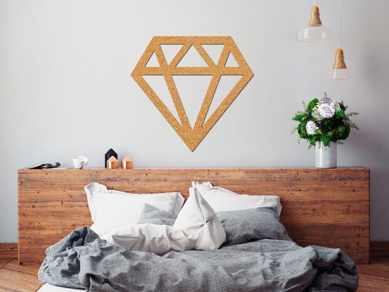 Laser Cut Diamond Wall Decor