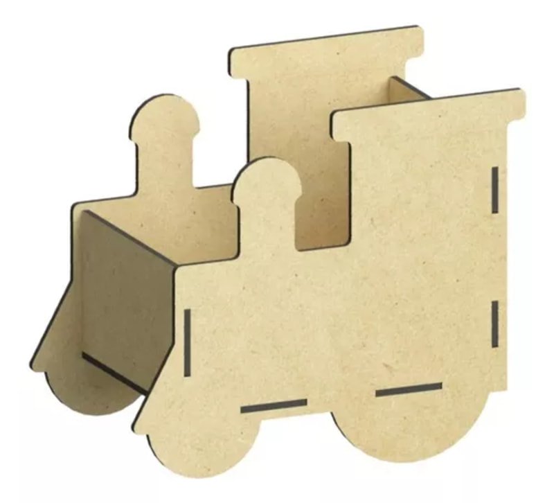 Laser Cut Train Candy Box