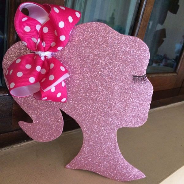 Laser Cut Hair Bow Display Barbie Hair Bow Display Barbie Stand For Hair Bows