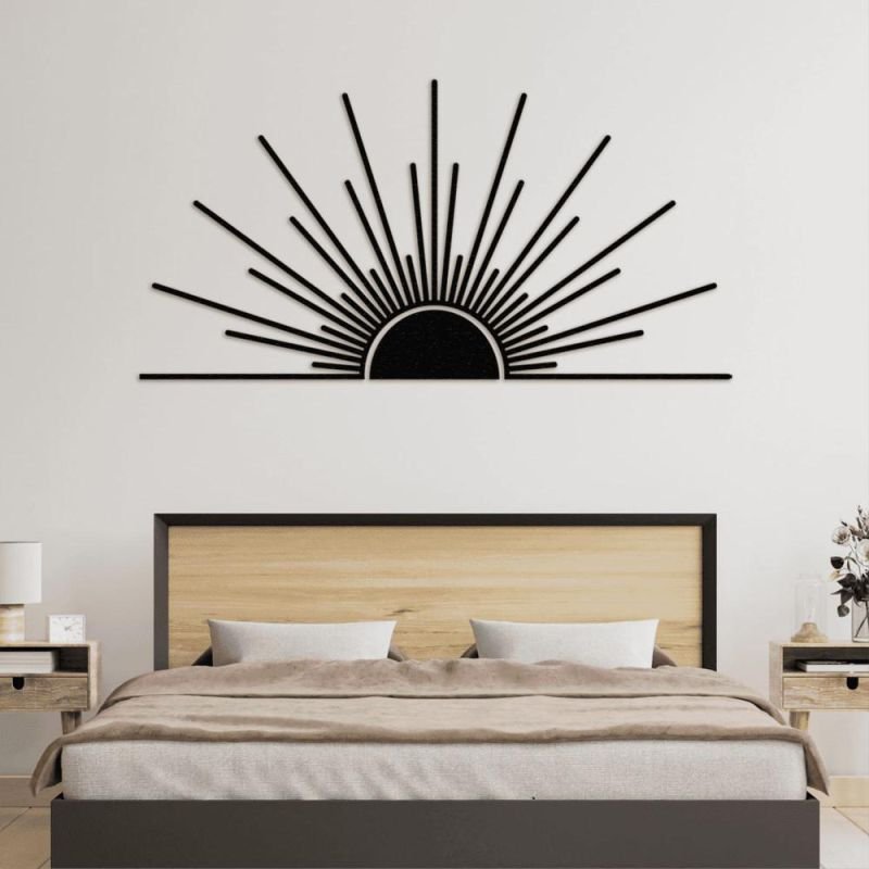 Laser Cut Sunrise Wall Decor